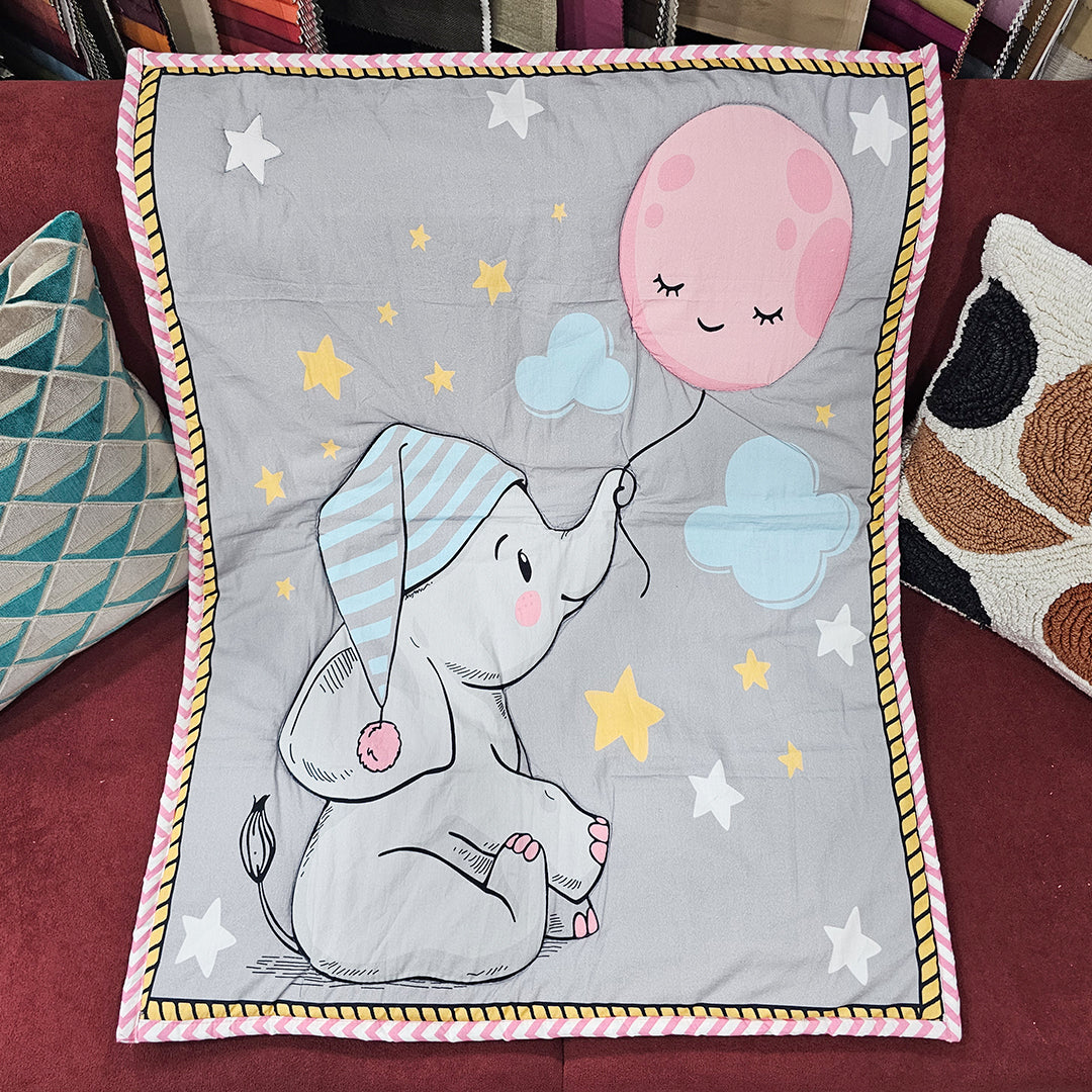 Super Soft Reversible Baby Quilt