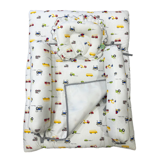 6 Items Cotton Baby Bedding Set