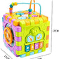 Activity Cube Baby Toys 6 in 1 Multi-Purpose Educational Learning Cube