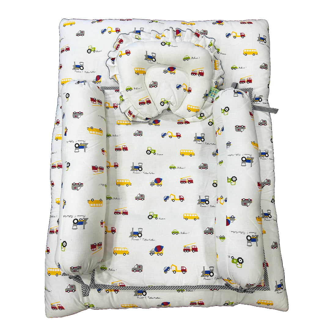 6 Items Cotton Baby Bedding Set