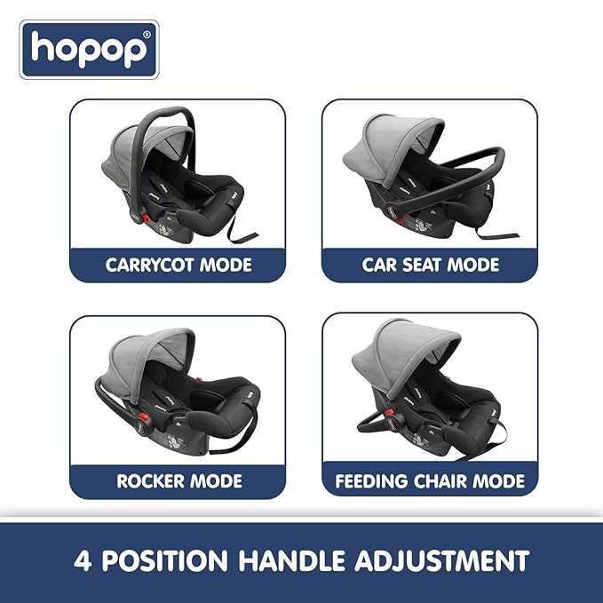 4 In 1 Multi-Purpose Comfy Infant Car Seat For Baby