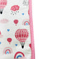 6 Items Cotton Baby Bedding Set_Hot Ballon