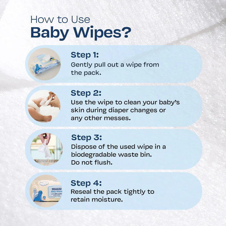 MAATE Baby wipes