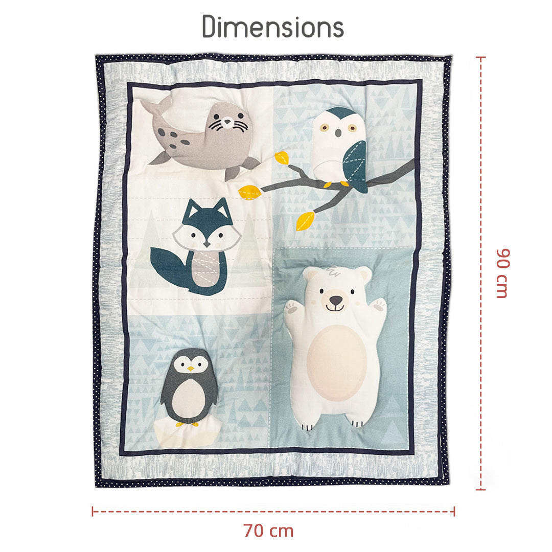 Super Soft Reversible Baby Quilt