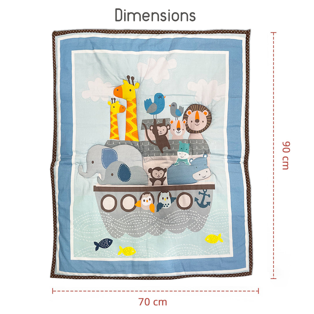 Super Soft Reversible Baby Quilt