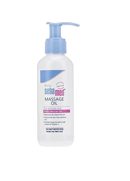 Sebamed Massage Oil 150 ml & Soap 150 ml & powder 200 gm